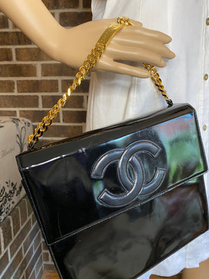 Chanel Patent/Lambskin CC Flap Bag – CocoVintageBags