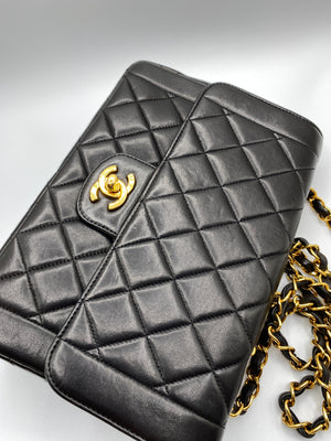 Chanel Quilted Half Flap Bag