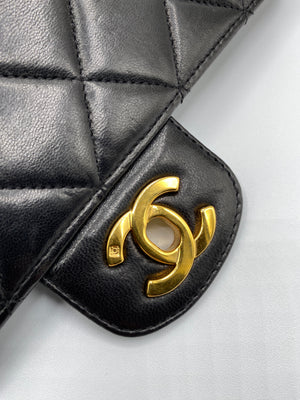 Chanel Quilted Half Flap Bag