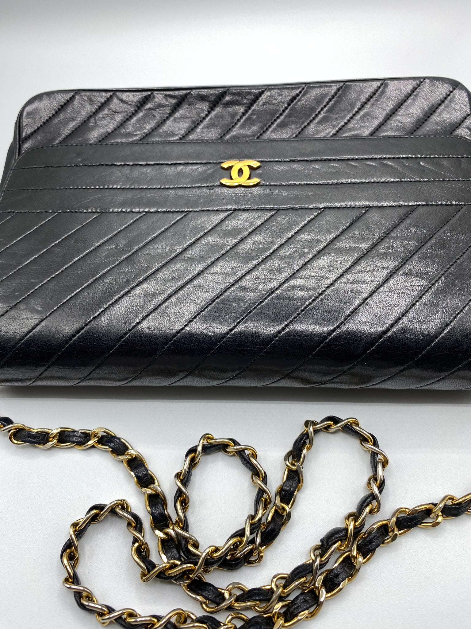 Chanel Small Classic Flap Bag Black Quilted Caviar