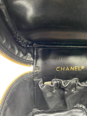 Chanel Lambskin Vanity Cosmetic Case