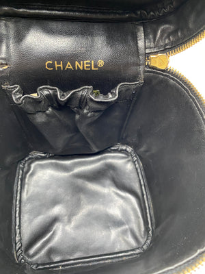 Chanel Lambskin Vanity Cosmetic Case