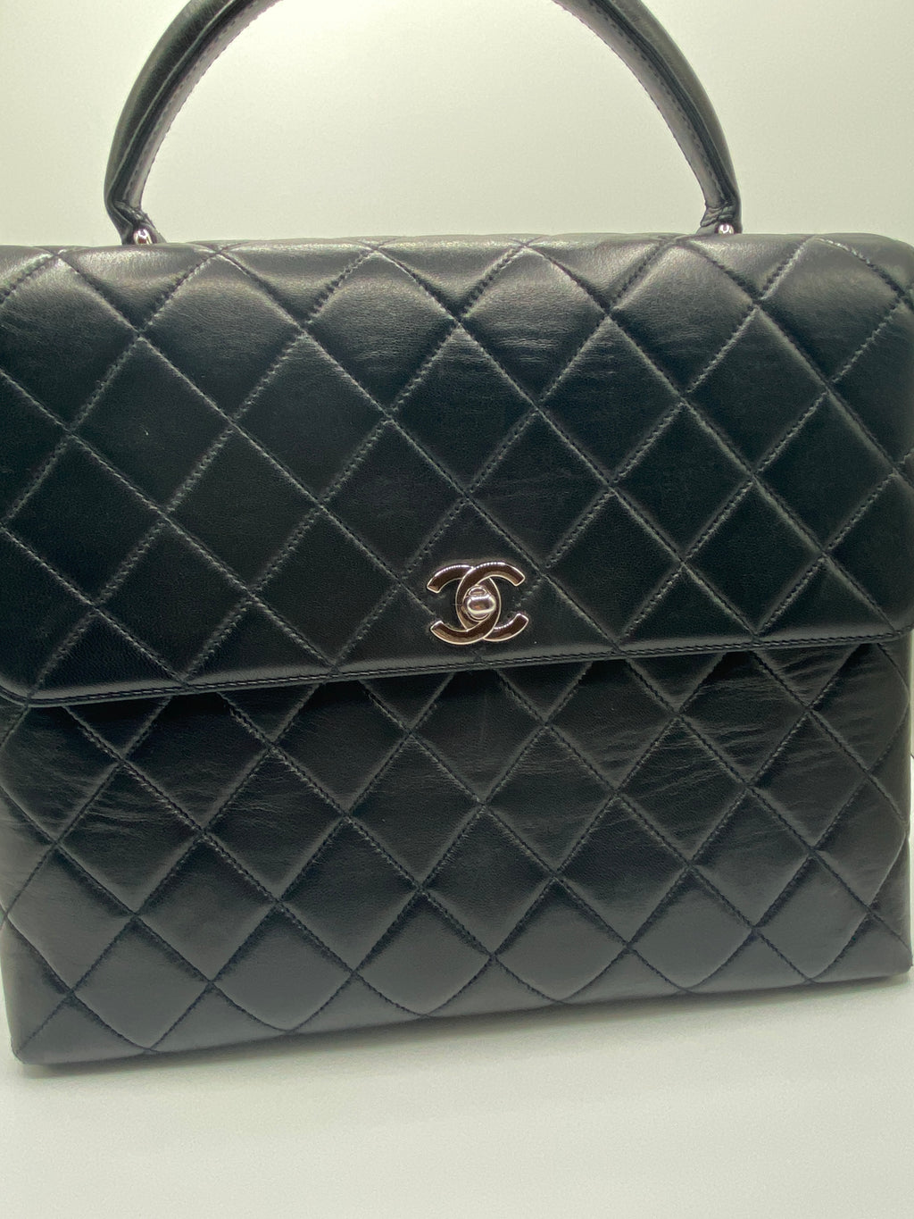 Chanel Quilted Jumbo Kelly Flap Bag