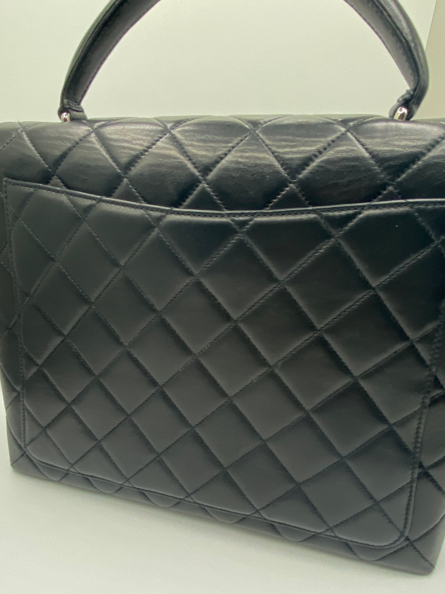 Chanel Quilted Jumbo Kelly Flap Bag