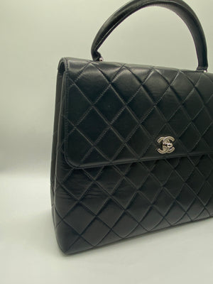 Chanel Quilted Jumbo Kelly Flap Bag