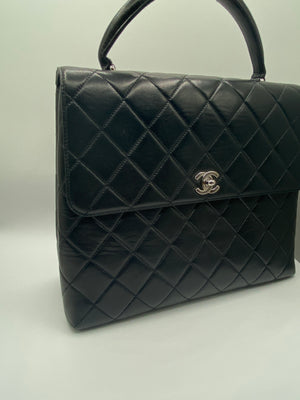 Chanel Quilted Jumbo Kelly Flap Bag