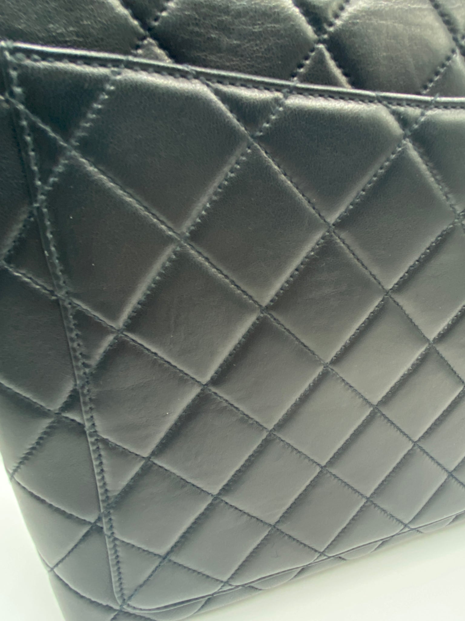 Chanel Quilted Jumbo Kelly Flap Bag